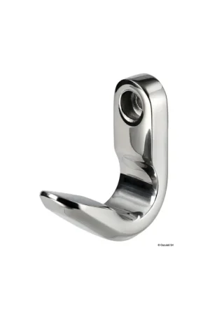 Gancio inox AISI 316 a singola vite, 47x16x44 mm Di Tendenza