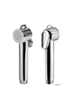 Promozione Esclusiva Soffione doccia di ricambio Niagara, plastica cromata, a levetta