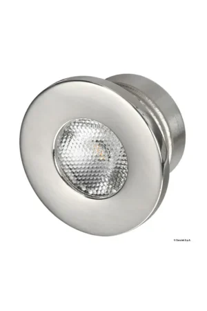 Luce di cortesia LED da incasso frontale in acciaio inox AISI 316 Promozione