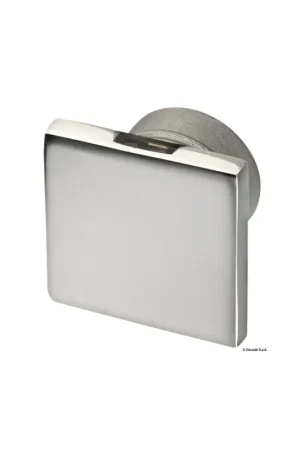 Luce di cortesia LED da incasso doppia quadrata bidirezionale in inox AISI Subito Disponibile
