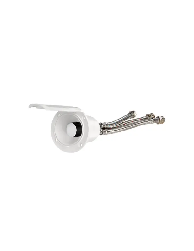Box doccia da incasso Nuvola con miscelatore, ottone cromato, foro 90x70mm Quantità Limitata