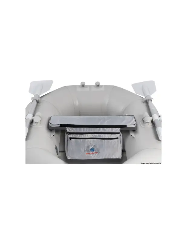 Sacca sotto panca con imbottitura rimovibile, borsa 48x27x20 cm Quantità Limitata