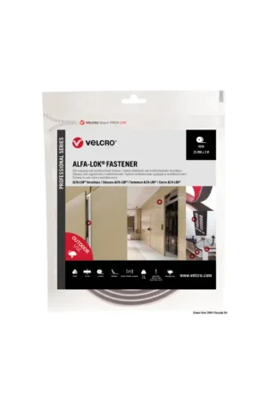 Prezzo Di Fabbrica VELCRO® Brand ALFA-LOK® sistema chiusura auto-serrante rotolo 25 mm