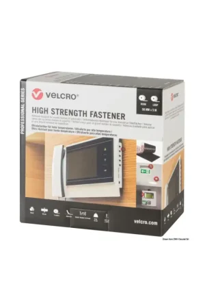 VELCRO Brand HIGH STRENGTH Fastener nero, rotolo 50 mm x 5 m Offerta Lampo