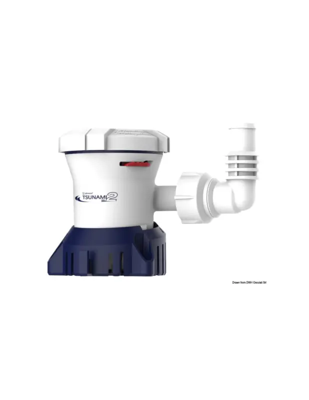 Consegna Rapida Attwood Tsunami Mk2 pompa di sentina manuale