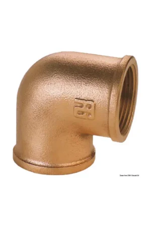 Compra Adesso Guidi gomito 90° femmina-femmina in bronzo