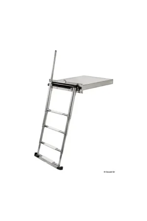 Scaletta telescopica a scomparsa Portofino, 4 gradini, inox 316 Compra Online