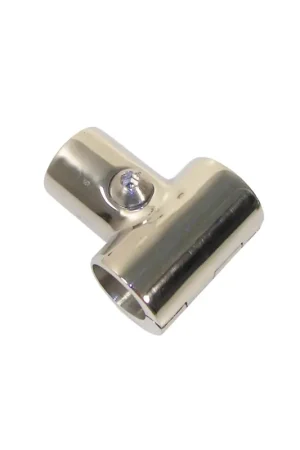 Ultimissimo Modello Raccordo a tee dritto apribile inox AISI 316 microfuso, Ø 22 o 25 mm