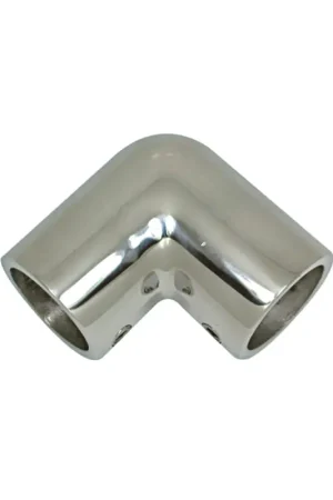 Raccordo angolare in acciaio inox AISI 316 microfuso, Ø 22 o 25 mm Offerta Limitata