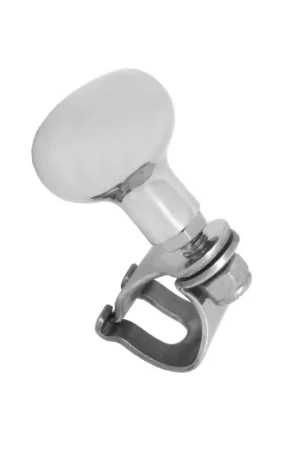 Acquista Ora Pomolo girevole inox AISI 316 per volante, L 50 mm, Ø utilizzabile 20/25 mm