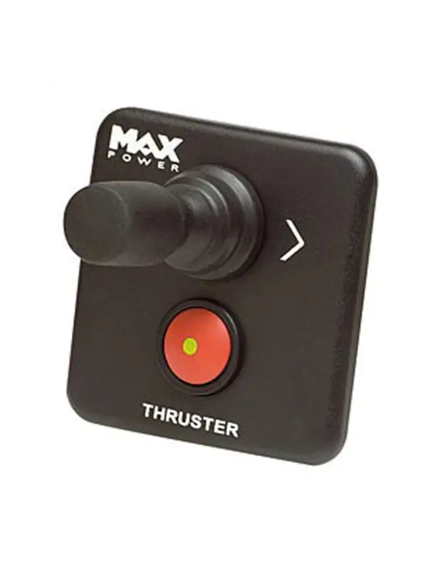 Quantità Limitata Max Power pannello comando mini joystick nero, 65x65 mm