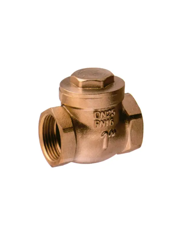 Ultimissimo Modello Airaga valvola a clapet ottone, tenuta metallica, filettatura F/F, 3/8"-2"