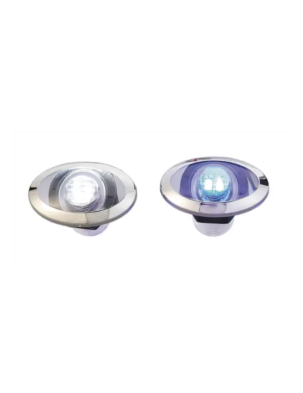 Solo Oggi Luce di cortesia 2 LED inox AISI 316 12V, 28 lumen, 0,4W
