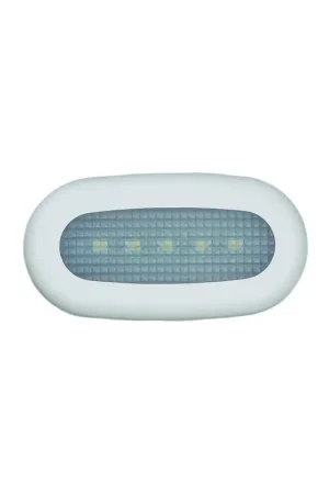 Affare Luce di cortesia stagna 5 LED ABS 12V 0,4W, 72x37 mm, bianca o blu