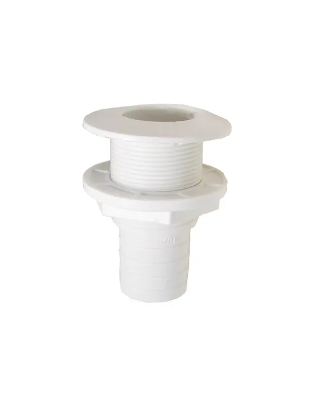 A Buon Prezzo Nuova Rade scarico a mare in nylon bianco con portagomma, Ø 15-40 mm