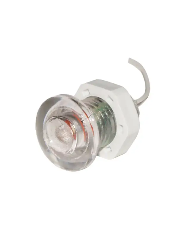 Binding Union luce di cortesia 1 LED, IP67, 12/24V, bianca o blu Economico