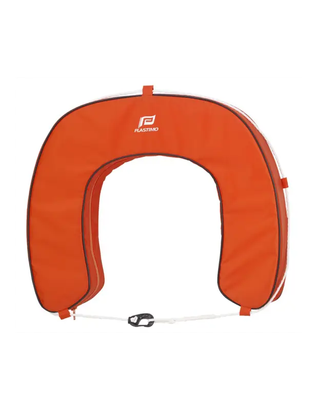 Plastimo salvagente ferro di cavallo arancione 143 N, PVC 1100 dtex Ultimissimo Modello