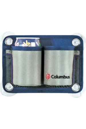 Tasca portabicchieri Cordura, fondo a rete, fissaggio a ventosa, 14x21 cm Prezzo Di Fabbrica