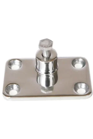 Attacco laterale per capottina inox AISI 316, base 72x47 mm Offerta Lampo