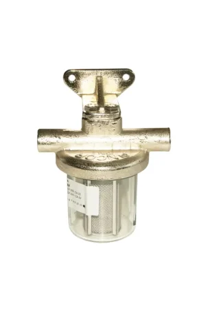 Esclusivo Filtro acqua Ancor CF ottone makrolon omologato R.I.Na., 60-80 lt/min