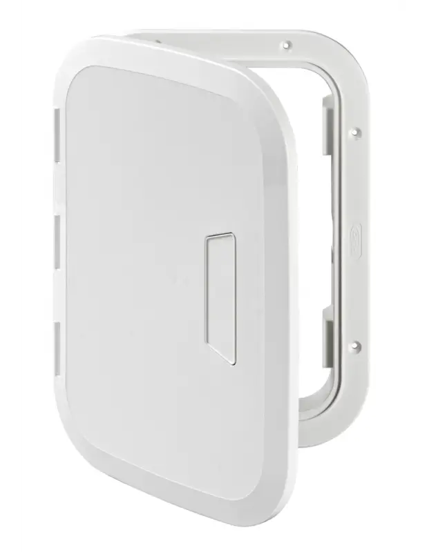Can Sb sportello ASA bianco 370x275 mm apertura 180° maniglia push-pull Solo Oggi
