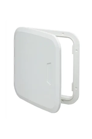 Can Sb sportello ASA bianco UV, apertura 180°, 375x375 mm Prezzo Ridotto