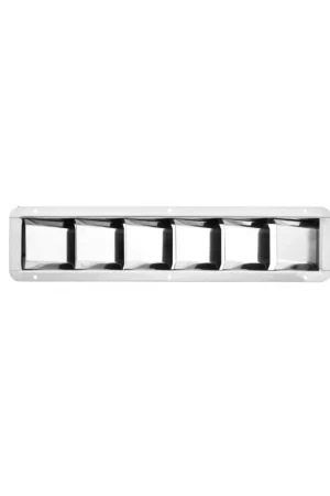 Presa aria inox lucidato a specchio 325×76 mm, taglio 300×53 mm Ultimissimo Modello