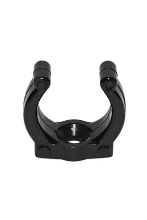 Esclusivo Lalizas Clip Fermacime Nera in Plastica, Fissaggio a Vite, Ø 16-50 mm