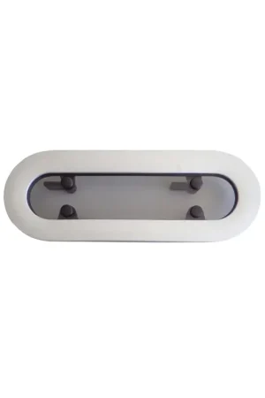 Nautica F4 oblò semiellittico apribile, lega anodizzata, metacrilato 10 mm Reso Gratuito