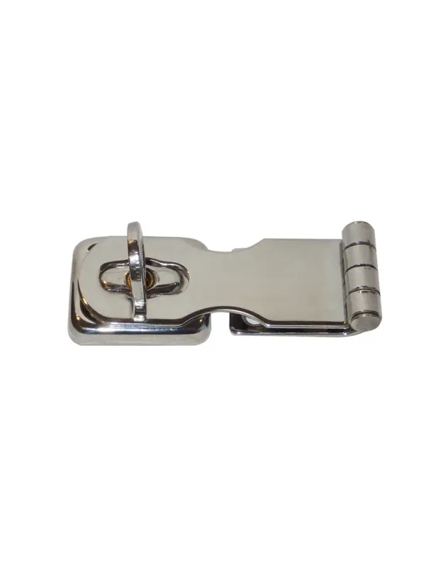 Acquista Ora Chiusura inox con occhio girevole e portalucchetto, 70x24 mm