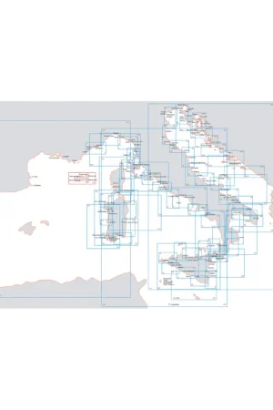 Carte nautiche IIM, Mar Ligure e Tirreno Centro-Settentrionale, scale Saldi