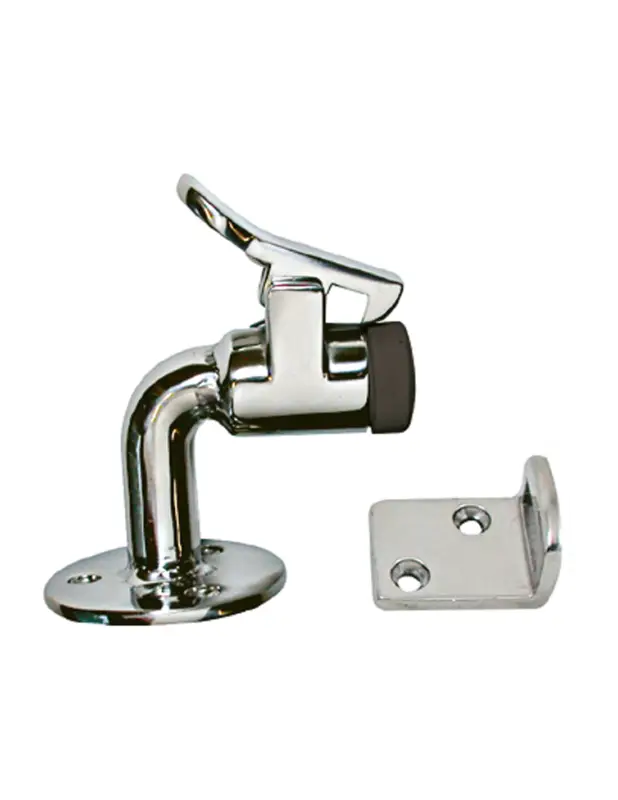 Prezzo Basso Marine Town fermaporta angolare a 90° inox AISI 316, A 49 mm, base Ø 50 mm