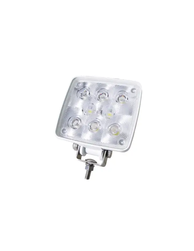 Nuovo Arrivo Proiettore stagno LED IP65, staffa inox snodata, 750 lm, 12-24V, 110x100 mm