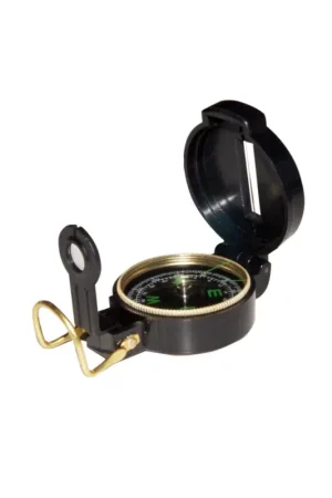 Reso Gratuito Bussola rilevamento portatile doppia scala gradi e rombi lente Ø 55 mm