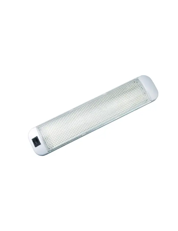Offerta Limitata Plafoniera 32 LED luce calda 9W 12/24V, 330x70mm, 2900-3200K