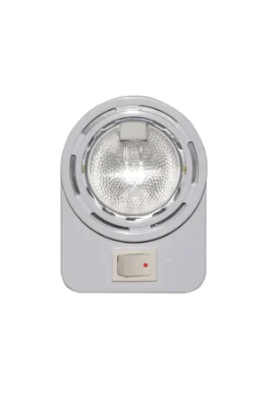 A Buon Prezzo Plafoniera alogena da esterno in plastica bianca, 12V 10W, Ø 66x90 mm