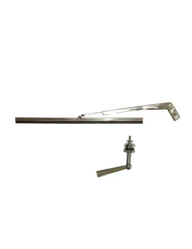 Tergicristallo manuale, braccio inox telescopico 190-280 mm, spazzola 280 Promozione