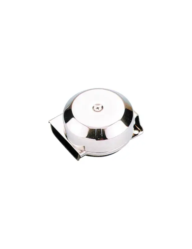 Promozione Tromba elettrica compatta 12V in acciaio inox, 76x51 mm