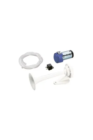 Marco tromba elettropneumatica serie Compact TV singola bianca Esclusivo