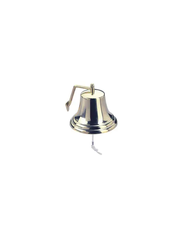 Occasione Campana R.I.Na. in ottone lucido, diametro 200 mm, imbarcazioni 12-20 m