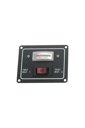 Prezzo Scontato Pannello tester 12V per 2 batterie, 83 x 64 mm