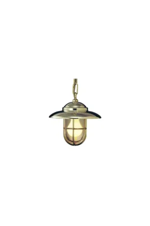 Lampada a soffitto a gabbia, ottone, catena 60 cm, 220V Ultime Pezzi