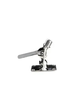 Soddisfatti O Rimborsati Base antenna regolabile in acciaio inox, filettatura 1" UNS, piastra 94 x 65 mm