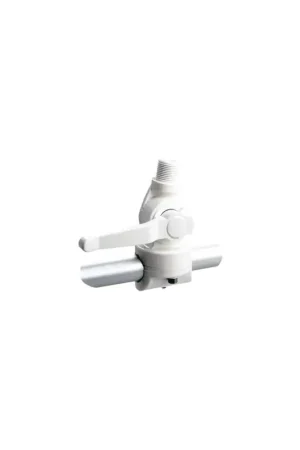Prezzo Di Fabbrica Base antenna a morsetto in ABS, filetto 1" UNS, tubo 20/22/25 mm