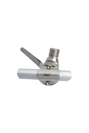 Offerta Base antenna a morsetto in acciaio inox, filetto 1" UNS, tubo 22/25 mm