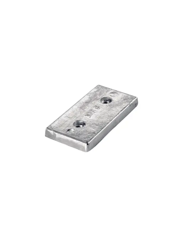 Ordina Subito Anodo a piastra rettangolare in zinco 0,23 kg, 72x48x10 mm