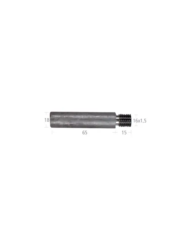 Anodo barrotto per motore Cummins, 18x65 mm Compra Online