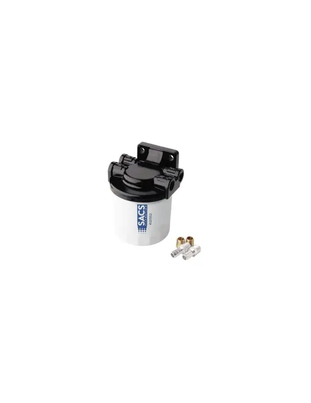 Offerta Del Giorno SACS 4121512 filtro benzina 10 micron con raccordi, fuoribordo e entrobordo