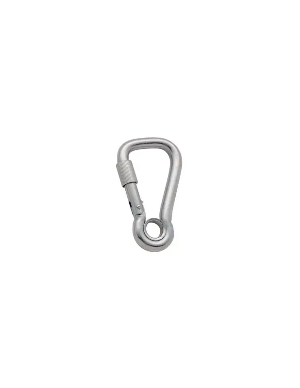 Novità Moschettone Wide Lock Eye in acciaio inox AISI 316 con occhio e ghiera