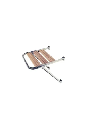Plancetta di poppa serie Tinox in legno Doussie e Acciaio Inox AISI 316 Non Perdere